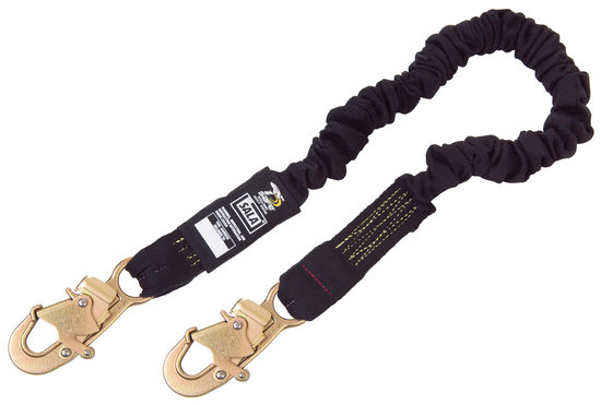 Arc Flash PPE - DBI-SALA 1244610 ShockWave2 Arc Flash Shock Absorbing Lanyard with Tubular Nomex/Kevlar fiber and Snap Hooks