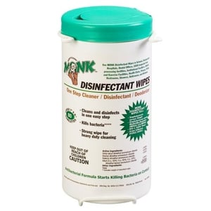 Monk Wet Disinfectant Wipes 69080