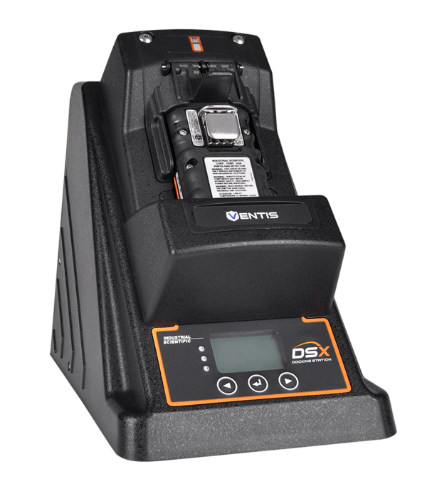 DSX STANDALONE DOCKING STATION KIT FOR VENTIS, 100 PPM CO, 25 PPM H2S, 18% O2, 25% LEL PENTANE, 116 L, WITH REGULATOR
