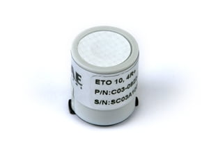 RAE Systems (c03-0922-100) ethylene oxide (eto-b) sensor (0 - 10 ppm, 0.1 ppm res.) multirae, multirae pro, multirae lite