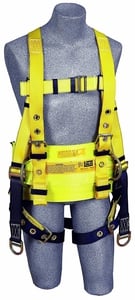 DBI-SALA 1000554 Derrick Belt, work positioning D-rings, pass thru buckle connection, tongue buckle belt, use w/1104800 derrick harness (LG)