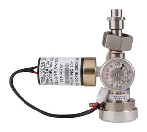 Industrial Scientific : Regulator, Demand W/ Switch (200 PSI), 0.3 LPM, CGA-705, Female