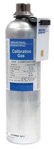 Industrial Scientific 18108126 Calibration Gas Cylinder, 650L 5 ppm Sulfur Dioxide (SO2)