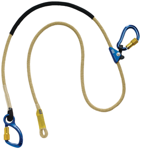 DBI-SALA 1234083 8 ft. Pole Climber's Adjustable Rope Positioning Lanyard For Electrical/Hot Work Use