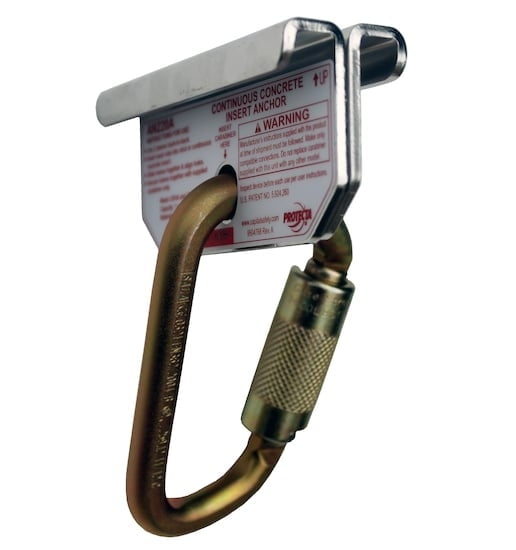 DBI-SALA AN220A Protecta PRO Concrete Continuous Insert Anchor - fits 1-5/8" Wide Strut Material