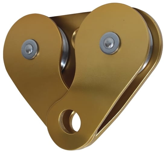 DBI-SALA 8700057 V Style Tyrolean Transport Pulley - 60mm Diameter
