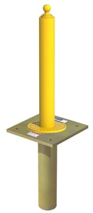 DBI-SALA 8530564 EMU Jib Base - Concrete Floor Mount