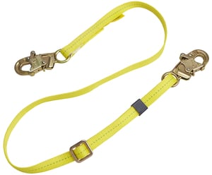 DBI-SALA 1231016 6 ft. Web Adjustable Positioning Lanyard with Snap Hooks