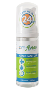 PF-1.5-EA Prefense Foam Hand Sanitizer 1.5oz - Qty (2 - FREE))