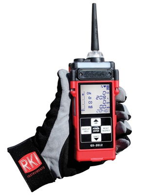 GX-2012, 72-0290-05-A, 1 sensor, % volume CH4 with alkaline battery pack by RKI Instruments