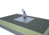 DBI-SALA 2100142 Roof Top Anchor for Bitumin Roofs