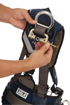 DBI-SALA 3101228 Nano-Lok 6 ft. Quick Connect Self Retracting Lifeline - Dyneema Fiber, Polyester Web, and Snap Hook