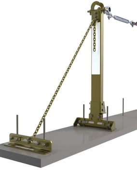 DBI-SALA 7400650 SecuraSpan 50 ft. Rebar/Shear Stud Horizontal Lifeline System
