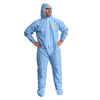 SMS910-XL - C-Max Blue Coverall Hood & Boot - X-Large