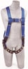 DBI-SALA AB17550 Protecta FIRST Vest-Style Harness with Back D-ring and Leg Straps (Size Universal)