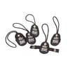 DBI-SALA 9505841 i-Safe Softgoods HF RFID Tag - 25 Pack with Choker Strap, Snap Strap, Zip Ties