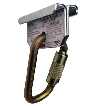 DBI-SALA AN220A Protecta PRO Concrete Continuous Insert Anchor - fits 1-5/8" Wide Strut Material