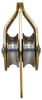 DBI-SALA 8700015 Double Sheave Double Ended Rigging Pulley - 50mm Diameter