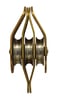 DBI-SALA 8700528 Triple Sheave Double Ended Rigging Pulley - 50mm Diameter