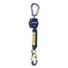 DBI-SALA 3101214 Nano-Lok 6 ft. Self Retracting Lifeline - Dyneema Fiber, Polyester Web, Aluminum Carabiner, Aluminum Snap Hook, and Swiveling Anchor Loop