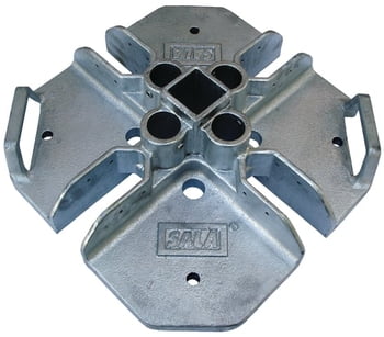 DBI-SALA 7900060 Portable Galvanized Guardrail Base