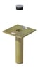 DBI-SALA 8530564 EMU Jib Base - Concrete Floor Mount