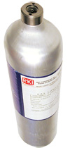 RKI 81-0176RK-04, Calibration Gas Cylinder, Ammonia, 25 ppm in N2, 34AL by RKI Industries