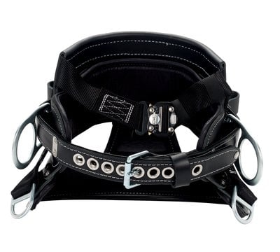 DBI-SALA 1001392 4D lineman tongue buckle belt with top-grain