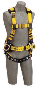 Cap-Saf-1106403 DBI-SALA 1106403 Delta Iron Worker's Harness with Back and side D-rings, belt  (size Small)