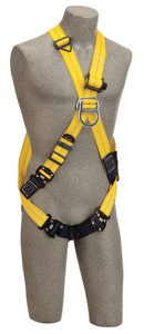 DBI-SALA 1110700 Delta? Cross-Over Style Climbing Harness with Back and front D-rings, quick connect buckle leg straps (size Universal)