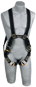 DBI-SALA 1110812 DeltaArc Flash Harness - Dorsal/Front Web Loops with Back and front web loop (X-Large)