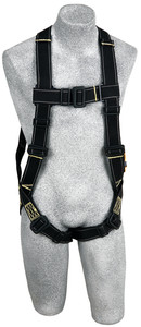 DBI-Sala 1110831 Delta II Arc Flash harness, Nomex?/ Kevlar? fiber web, vest style, PVC coated hardware, back D-ring, pass thru buckles (XL)