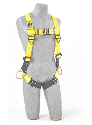 Delta Vest Style Harnesses with Back & Side D-Rings & Quick Connect Legs Xlarge 1110626 Capital