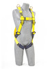 DBI-SALA 1101794 X-Large Delta Vest-Style Retrieval Harness with Back and shoulder D-rings, pass-thru buckle leg straps by Capital Safety