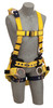 DBI-SALA 1106100 Delta Derrick Harness with 18" back D-ring extension, belt with pad and back D-ring, (size Small)