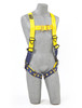 DBI-SALA 1107800 Delta Vest-Style Climbing Harness with Back, front and side D-rings, belt with pad, tongue buckle leg straps (size Large)