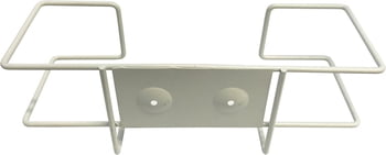 KingSeal Wall Mounted Wire Rack Disposable Glove Box Holder, Large, Single