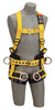 DBI-SALA 1107776 Delta Vest-Style Tower Climbing Harness with Back, front and side D-rings, belt with pad, (size Small)