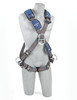 DBI-Sala 1113109 ExoFit NEX? Cross Over Style Harness Aluminum  Front, Back & Side d-rings, locking quick connect buckles, Size Meduim