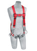 DBI-Sala 1191205 PRO Harness, Pass thru legs, Back & Side D-rings, Medium/Large by Capital Safety