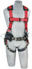 DBI-Sala 1191209 PRO Harness, Construction Style, Tongue Buckle Legs, Back & Side D-rings, Hip Pad and Belt, Medium/Large by Capital Safety