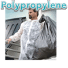 Enviroguard Polypropylene XL White lab coats with 1 chest pocket open wrists, PN# 2025XL, 50 per case