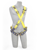 Delta Crossover Style Harnesses with Front & Back D-Rings & Tongue Buckle Legs Large 1102952