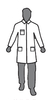 Enviroguard MicroGuard MP (8025-L) Large Micro-Porous Breathable Lab Coat 2 Pockets, Open Wrist (Case of 50)