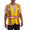 Tingley Job Sight Class 2 Adjustable Vest Yellow