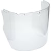 MSA V-Gard : 8" x 17" x .098" Clear Propionate Visor