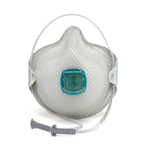 N100 Moldex Disposable Respirators with Exhale Valve (5/Box)